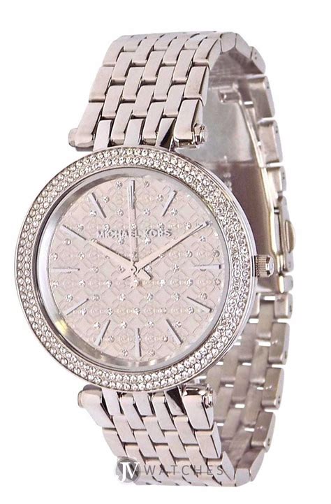 michael kors small silver watch|Michael Kors Watch silver women's.